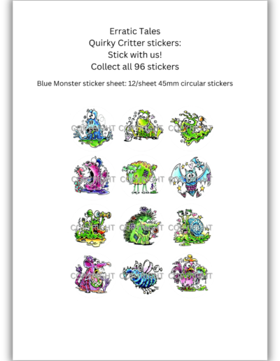 Quirky Critters Stickers – Stick with us!