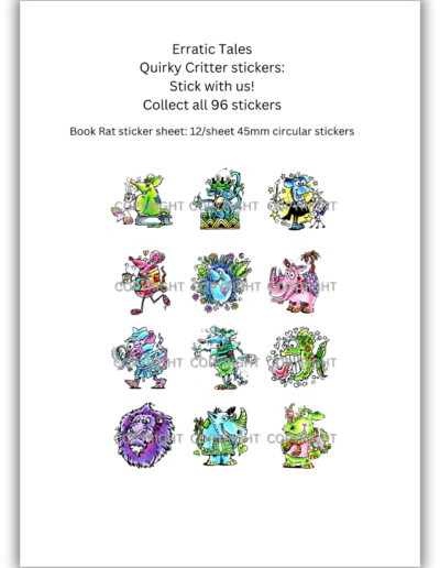 Quirky Critters Stickers – Stick with us!