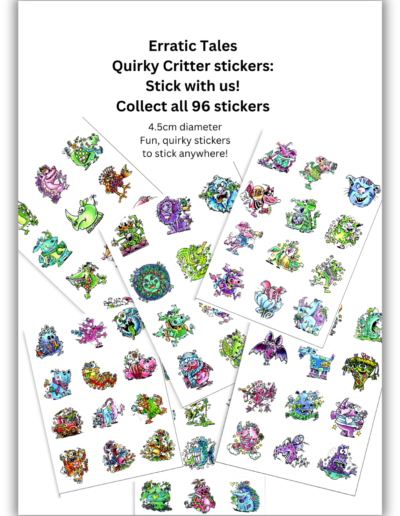 Quirky Critters Stickers – Stick with us!