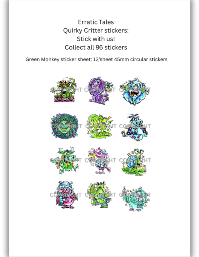 Quirky Critters Stickers – Stick with us!