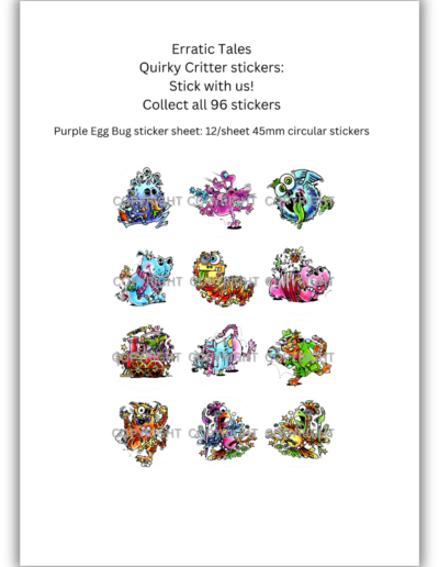 Quirky Critters Stickers – Stick with us!