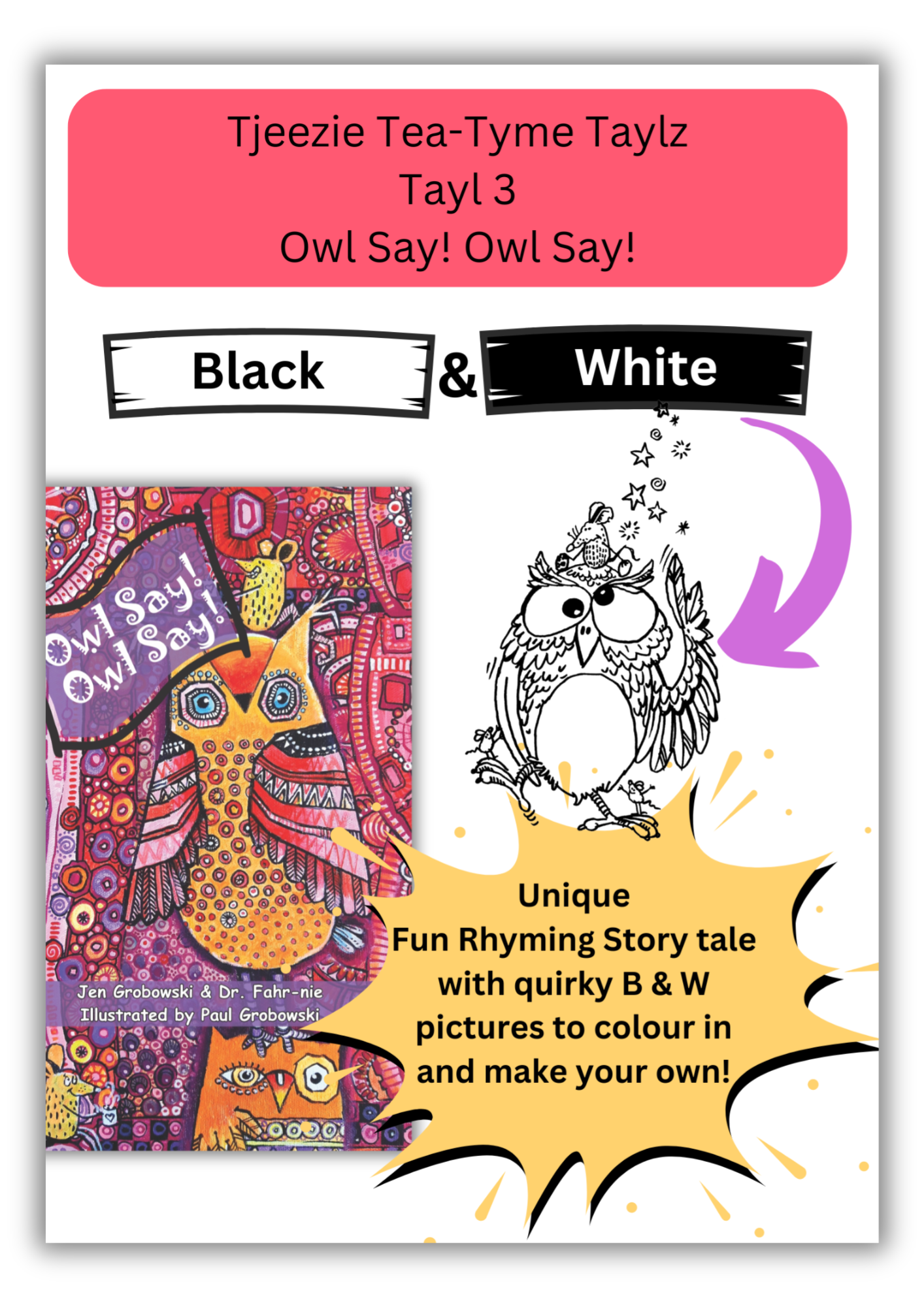 Tayl 3 – Owl Say! Owl Say! Story tale