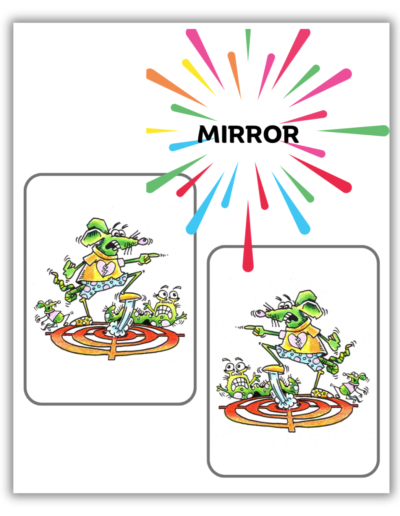 Snap ee Rats 'n Mirror Cards - Fun Family Activity.