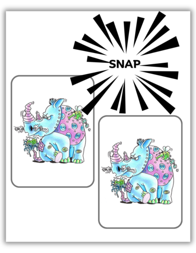 Snap ee Rats 'n Mirror Cards - Fun Family Activity.